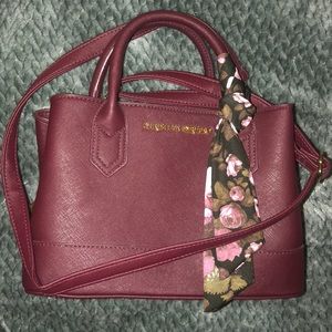 Burgundy Small Handbag